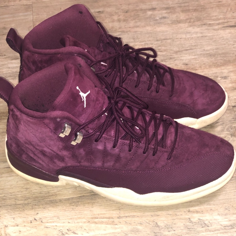 Jordan 12 “Bourdeaux” Suede
